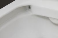 Vorschau: Duravit ME by Starck Wand-Tiefspül-WC, HygieneFlush, rimless, mit HygieneGlaze