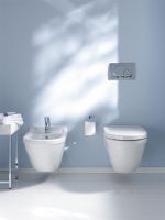 Duravit Starck 3 Wand-WC 48,5x37,5cm, oval, WonderGliss, weiß 22270900001