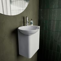 Laufen INSERT Waschplatz, rechteckig, Schalenbecken links H585IN40001111