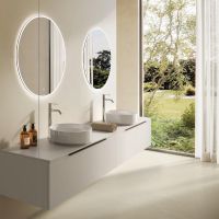 Vorschau: Kludi RESA R Aufsatzwaschtisch rund Ø40cm, weiß