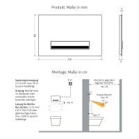 Vorschau: WimTec PROOF T4 manuelle WC-Betätigung SLK 12V Netzbetrieb, weiß