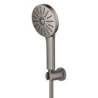 Vorschau: Grohe Vitalio Joy+ 120 Wandhalterset 3 Strahlarten, hard graphite gebürstet 134865AL00 