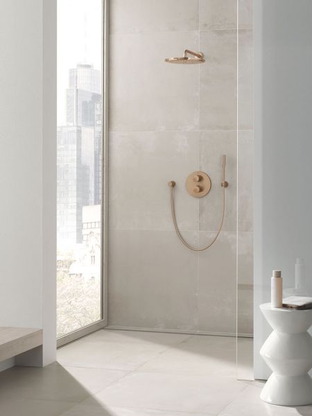 Grohe-Rainshower-R-Cosmopolitan-310-Kopfbrauseset-380mm warm sunset gebuerstet 26066DL0 2