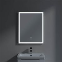 Vorschau: Villeroy&Boch Subway 3.0 LED-Spiegel, 60x75cm, mit Sensordimmer, weiß matt