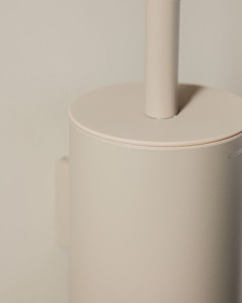 Cosmic Geyser Wand-Toilettenbürstenhalter, sand