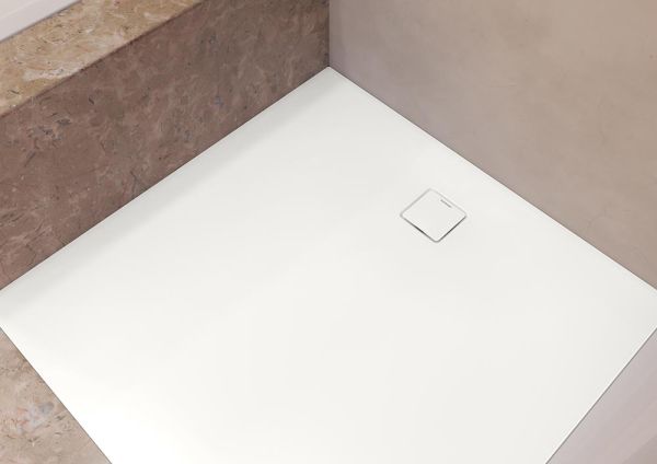 Kaldewei Aluvia SolidLite Duschwanne quadratisch mit Invisible Grip