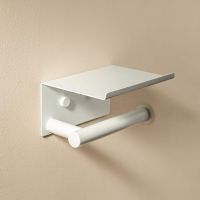 Cosmic Architect S+ Rollenhalter mit Ablage, weiß matt WJC235A0059065