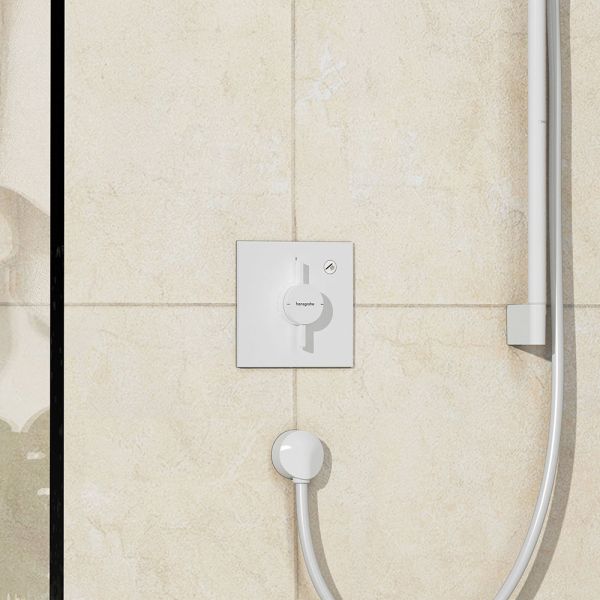 Hansgrohe DuoTurn E Mischer Unterputz für 1 Verbraucher, weiß matt