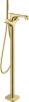 Vorschau: Axor Citterio E Wannenthermostat bodenstehend brushed brass 36416950