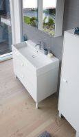 Vorschau: Duravit Vero Air Waschtisch rechteckig 100x47cm, mit 1 Hahnloch und Überlauf, WonderGliss, weiß 23501000001