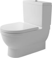 Vorschau: Duravit Starck 3 Stand-WC für Kombination Tiefspüler, Spülrand, HygieneGlaze weiß 2104092000