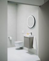 Vorschau: Laufen Base 2.0 Spiegel mit Aluminiumrahmen in schwarz matt