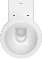 Vorschau: Duravit Starck 1 Wand-WC 57,5x41cm, rund, Durafix, weiß