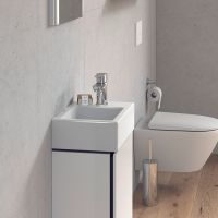 Vorschau: Duravit Vero Air Handwaschbecken 38x25cm, mit 1 Hahnloch rechts, ohne Überlauf, weiß 07243800001