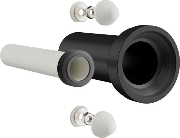 hansgrohe Anschlussgarnitur universal für Wand WC