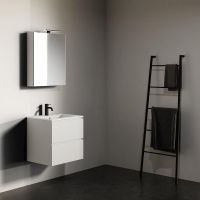 Vorschau: RIHO Spring Dew Waschtisch mit Unterschrank 60cm, Spiegelschrank, 2 Schubladen, weiß matt F001310Z01