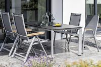 Vorschau: KETTLER EDGE Aluminium Tischgestell, silber