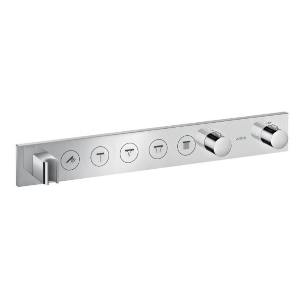 Axor ShowerSolutions Thermostatmodul Select 670/90 Unterputz für 5 Verbraucher, chrom 18358000 
