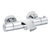 Vorschau: Kludi Objekta Thermostat Wannenfüll- und Brausearmatur, chrom 352010538