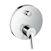 Hansgrohe Talis S Einhebel-Wannenmischer Unterputz mit integrierter Sicherungskombination, chrom