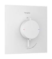 Vorschau: hansgrohe Ecostat Comfort E Thermostat UP weiß matt 33710700