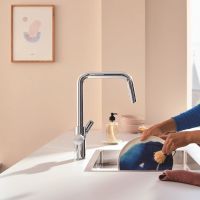 Vorschau: Grohe Blue Pure Start Küchenarmatur Starter Set mit U-Auslauf und Mini Aktivkohle-Filter, chrom