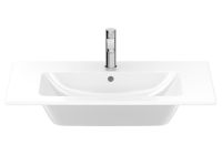 Vorschau: Duravit XBase Badmöbel-Set 83cm mit ME by Starck Waschtisch und Spiegel