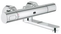 Vorschau: Grohe Eurosmart CE Infrarot-Elektronik Waschtisch-Wandarmatur, Auslauf 255mm, chrom