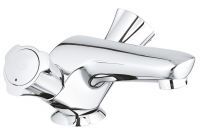 Grohe Costa L Waschtisch-Einlochbatterie mit Zugstangen-Ablaufgarnitur, chrom