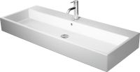 Duravit Vero Air Waschtisch rechteckig 120x47cm, mit 1 Hahnloch und Überlauf, geschliffen, weiß 2350120027