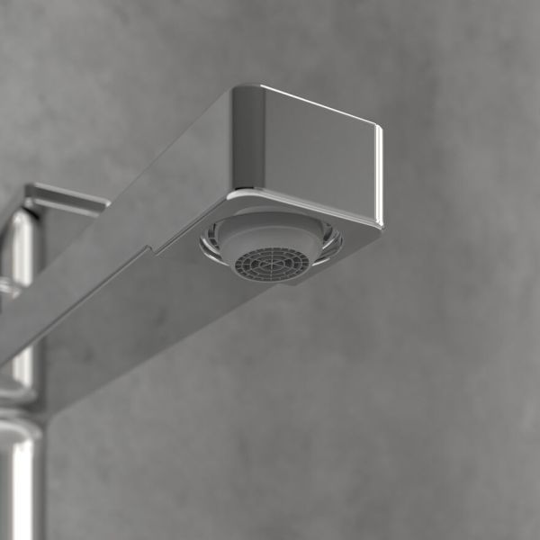 Villeroy&Boch Architectura Einhebel-Waschtischarmatur erhöht für Waschschüsseln, chrom