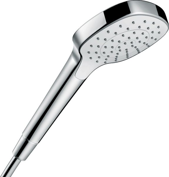 Hansgrohe Croma Select E Handbrause 1jet, EcoSmart 7 l/min, weiß/chrom