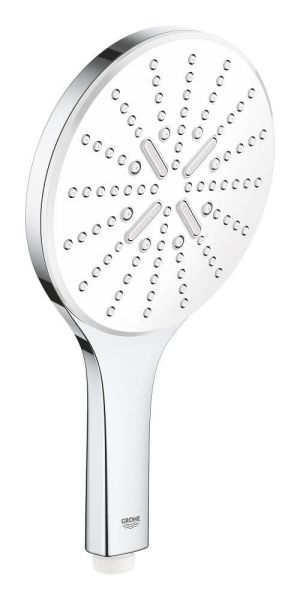 Grohe Vitalio SmartActive 150 Handbrause mit 3 Strahlarten, chrom/weiß 26597000 
