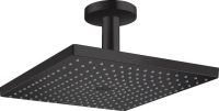 hansgrohe Raindance E Duschkopf 300 1 Strahlart mit Deckenanschluss, schwarz matt 26251670