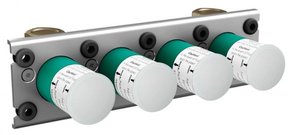 Axor Grundkörper für Thermostat für Auf-/ Unterputzmontage für 3 Verbraucher