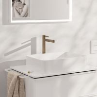 hansgrohe Finoris hohe Waschtischarmatur 260 brushed bronze 76072140