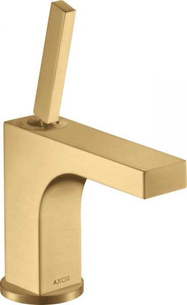 Axor Citterio Waschtischmischer mit Ablaufgarnitur für Handwaschbecken brushed gold optic 39035250