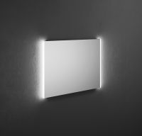 Vorschau: Burgbad Cube Leuchtspiegel mit vertikaler LED-Beleuchtung, dimmbar, 80x64cm SIEE080PN458