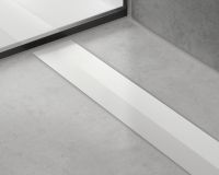 Vorschau: hansgrohe RainDrain Flex Duschrinne 160cm, kürzbar, edelstahl gebürstet 56261800