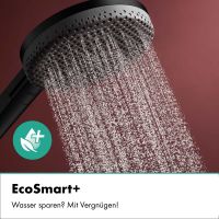 Vorschau: hansgrohe Raindance Alive Select S Duschkopf 125 3 Strahlarten 5,9 l/min, schwarz matt