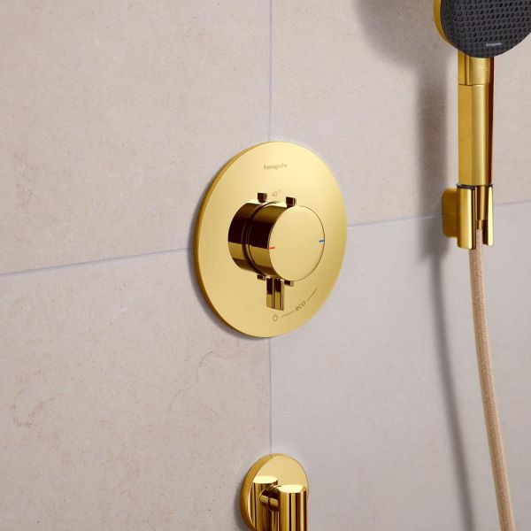 hansgrohe Ecostat Comfort S UP polished gold optic 33714990
