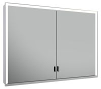 Keuco Royal Lumos Spiegelschrank für Wandvorbau, 2 lange Türen, DALI-steuerbar 100x73,5cm 14304172303