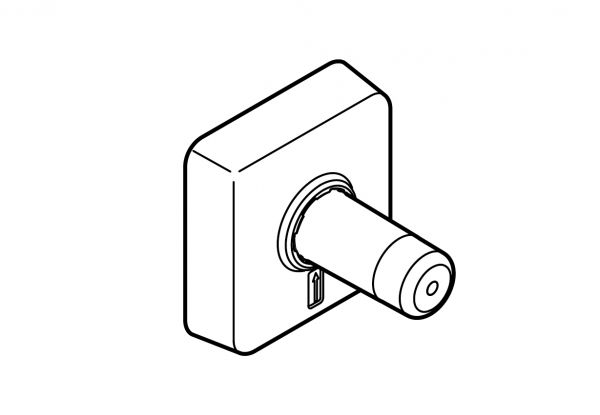 Dornbracht POT FILLER Unterputz-Wandwinkel