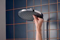 Vorschau: hansgrohe Activera S Duschsystem 240 1jet mit EcoSmart & Ecostat Fine Varia, chrom