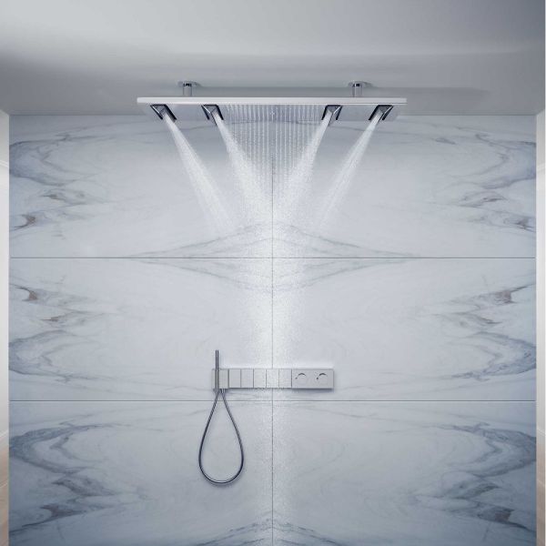Axor ShowerSolutions ShowerHeaven/Edge Duschsystem chrom