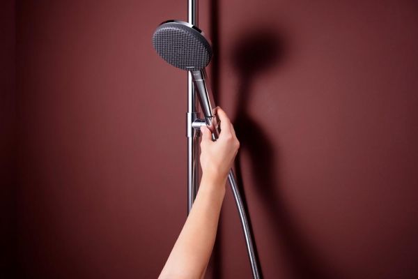 hansgrohe Raindance Alive S Puro Duschsystem 300 EcoSmart, Ecostat Element, chrom