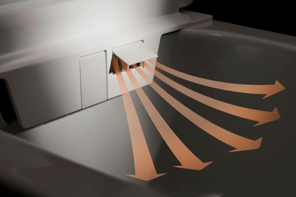 hansgrohe LavaPura S Dusch-WC Geruchsabsaugung 