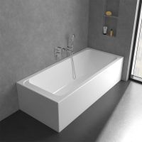 Vorschau: Villeroy&Boch Architectura Square Unterputz-Einhebel-Wannenarmatur