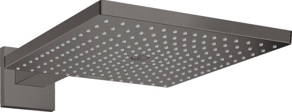 hansgrohe Raindance E Duschkopf 300 1 Strahlart mit Brausearm, brushed black chrome 26239340