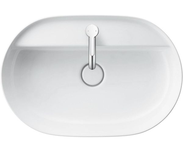 Duravit Luv Aufsatzbecken 60x40cm, mit Hahnlochbank